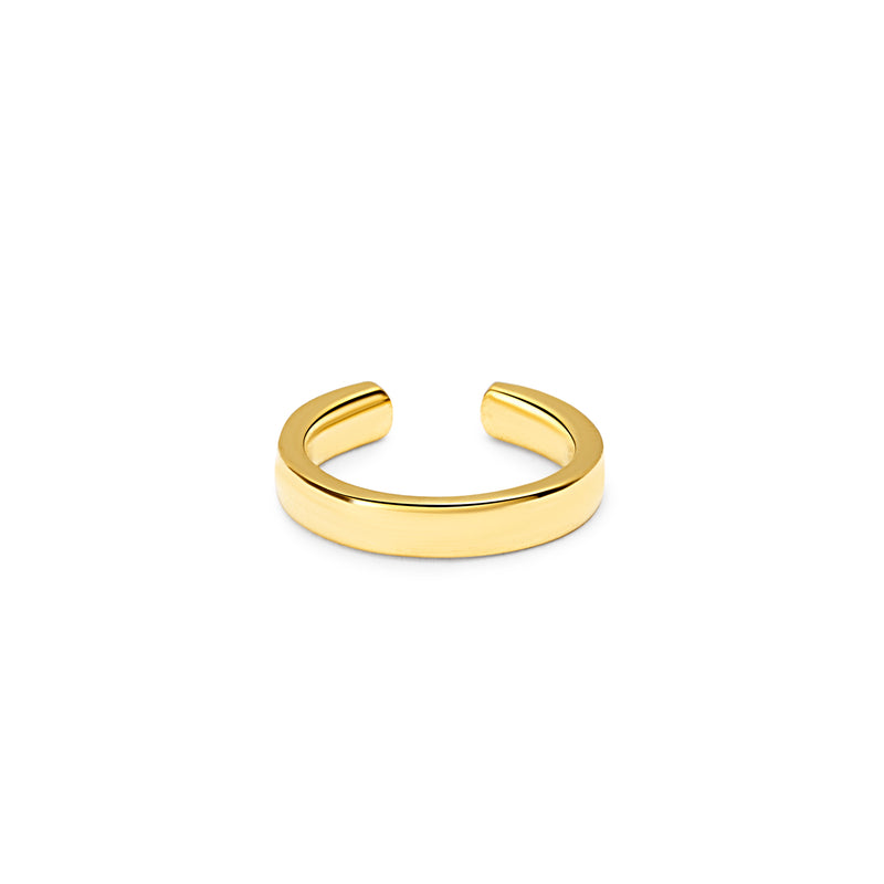 Essential Earcuff  - 18 karat gold vermeil on sterling silver